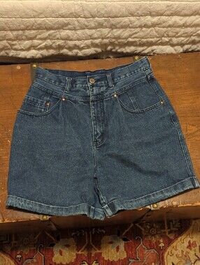 Bill Blass High Waisted Denim Shorts